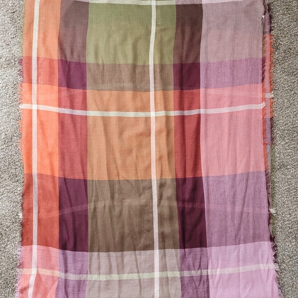 SCARF MIX-IT PLAID MULTI COLOR - Picture 6 of 9